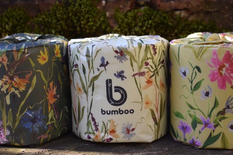 Bumboo loo rolls wildflower design